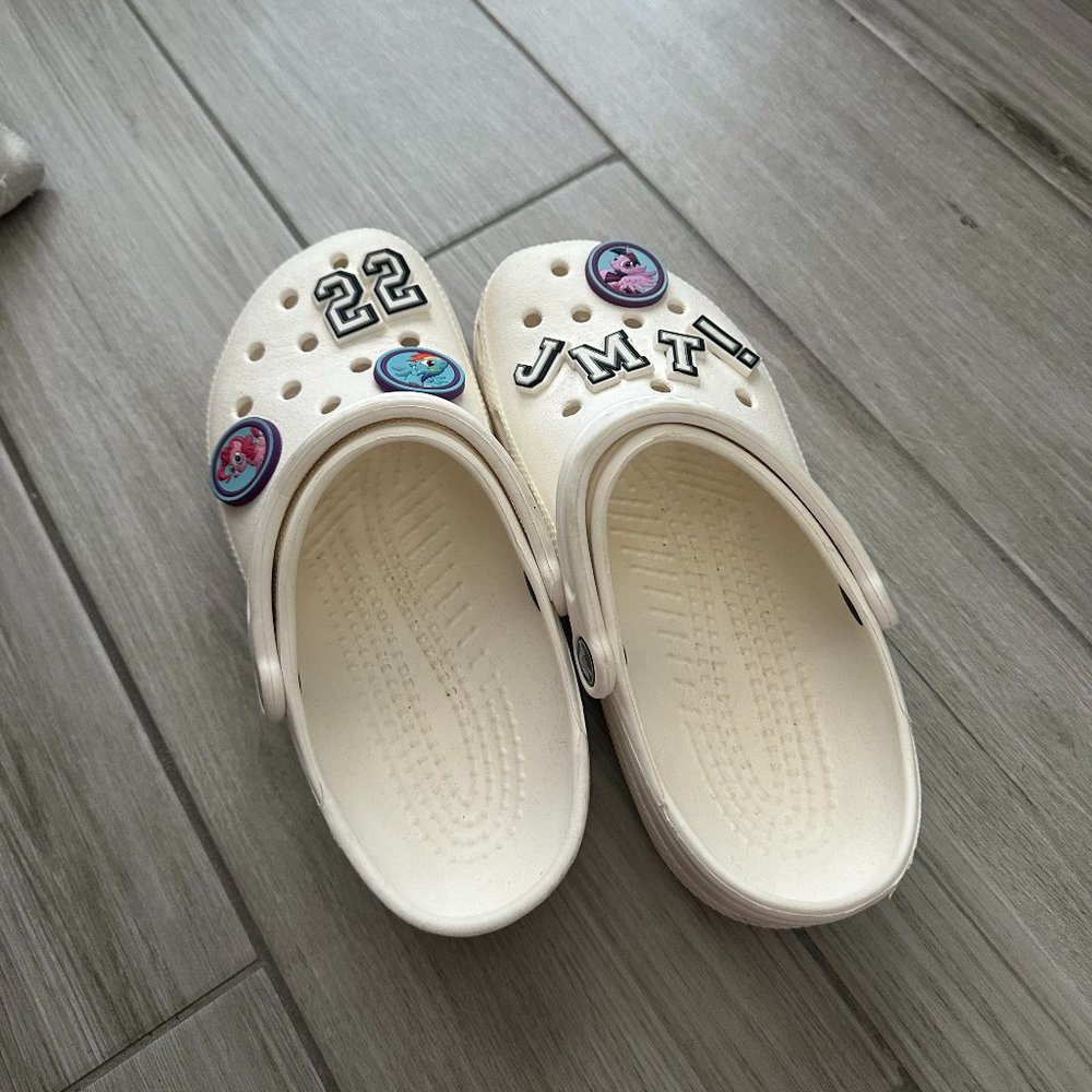 White crocs